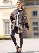 Poncho in offener Form 