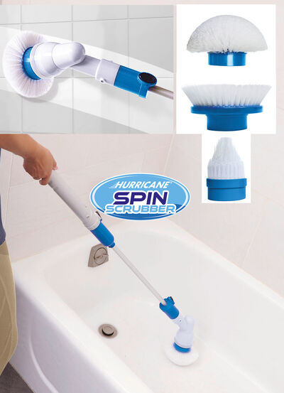 Hurricane Spin Scrubber Akku-Reinigungsbürste 