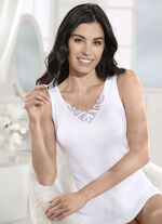 Dreierpack Hemden mit Stickereimotiv WEISS