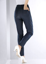 Hose in Denim-Optik DUNKELBLAU