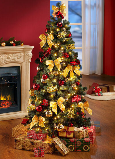 Beleuchteter Tannenbaum 