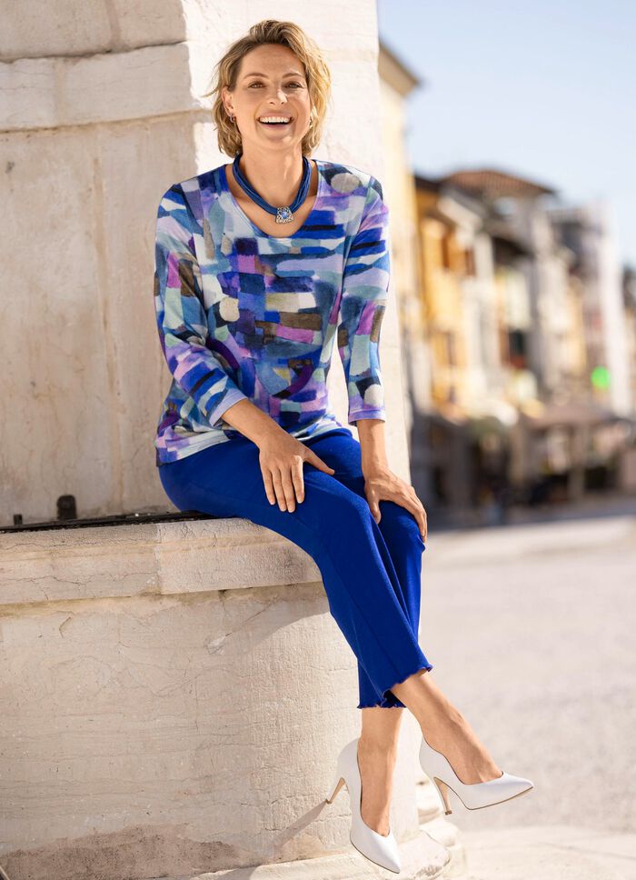 Pullover in weich fliessender Qualität 