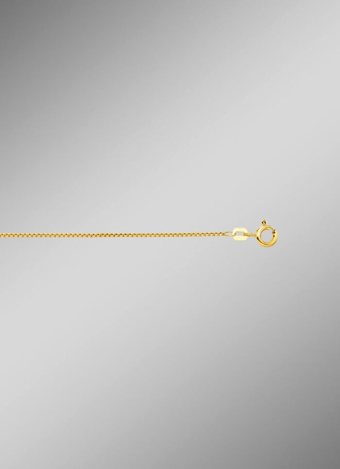 Runde Veneziakette aus Gold 