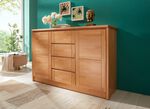 Sideboard aus Massivholz mit Softclose 