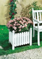 Pflanzkasten/Pflanzkasten-Einsatz aus Kunststoff 