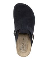 ELENA EDEN Clog mit verstellbarer Schnalle SCHWARZ