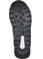 Schn&uuml;r-Sneaker mit herausnehmbarem Textilfussbett SCHWARZ