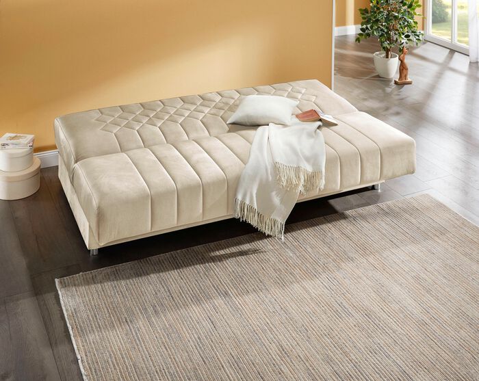 Klick-Klack-Schlafsofa mit Bettkasten 