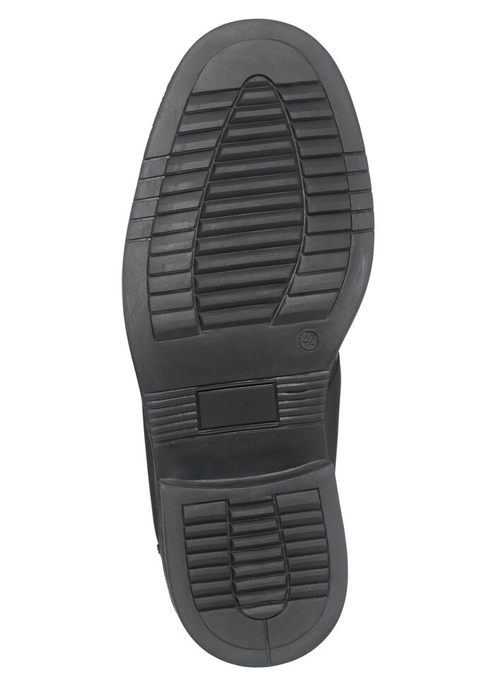 Stiefelette mit zwei Seitenreissverschl&uuml;sse SCHWARZ