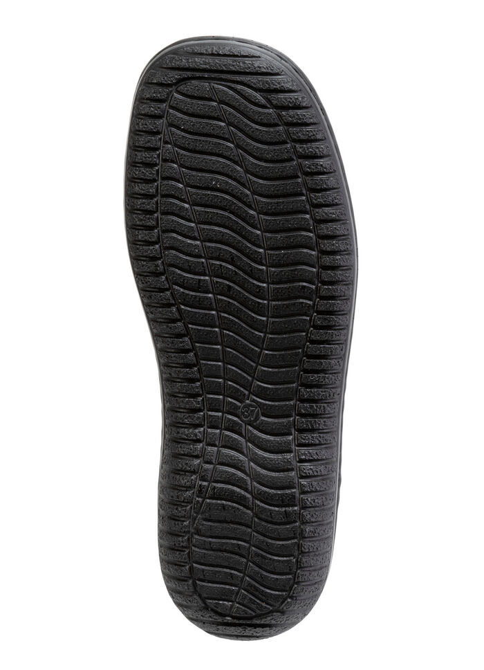 ELENA EDEN Slipper mit luftigen Durchbrüchen SCHWARZ