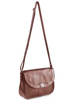 Laurina, Tasche, Damen, mit verstellbarem Umh&auml;ngeriemen MARONE