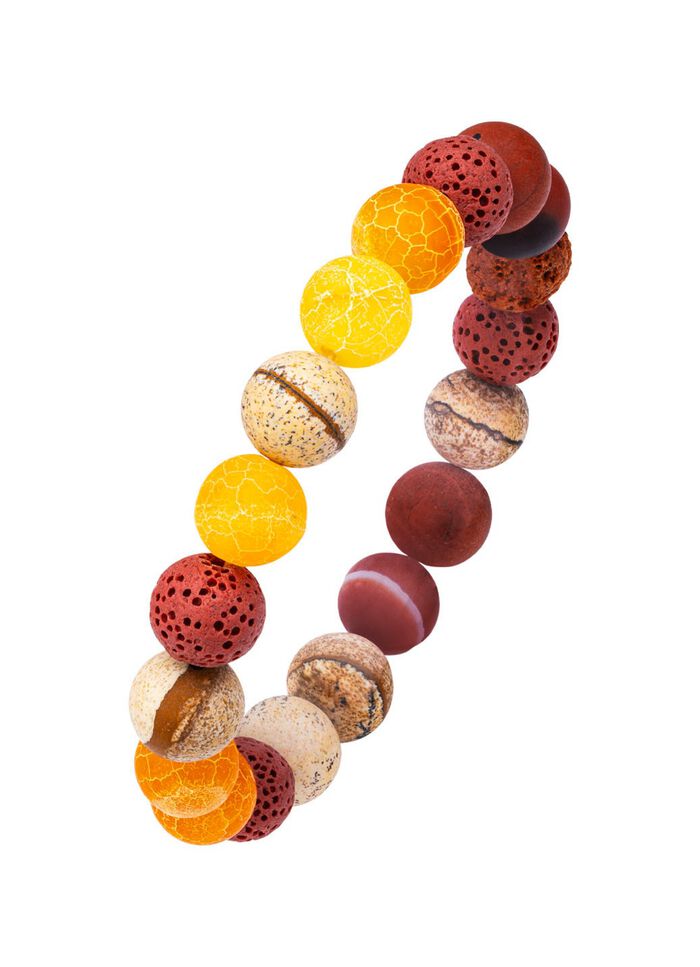 Tolle Unikate: Modisches Energiearmband 