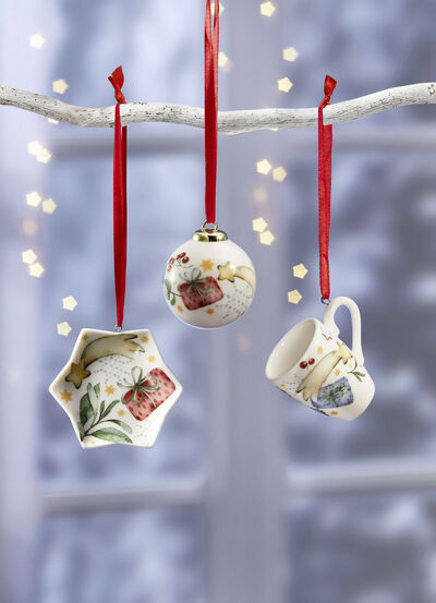 Hutschenreuther Mini-Aufhänger, 3er-Set 