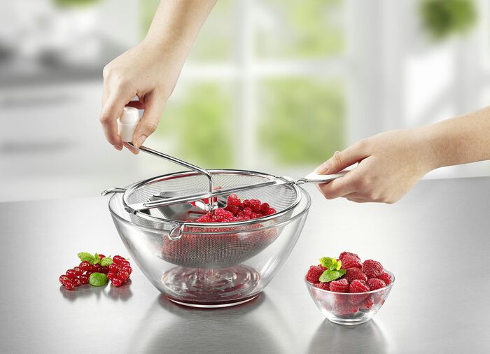 Passier-Sieb aus Edelstahl 