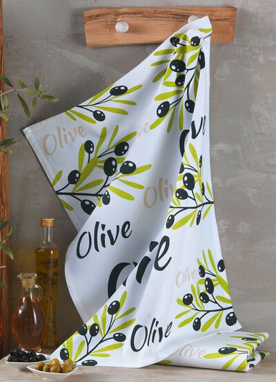 Geschirrtücher, 2er-Set, aus reiner Baumwolle 