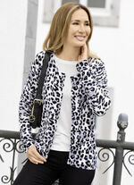 Strickjacke mit weichem Griff 