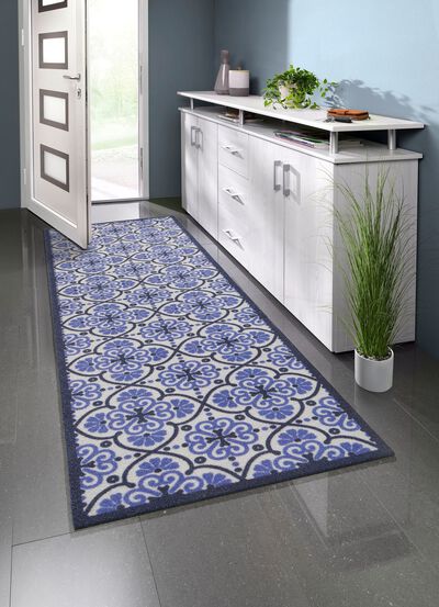 Fussmatte mit rutschhemmender Latex-R&uuml;ckseite 