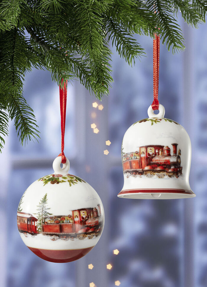 Jahresbaumschmuck 2025 WEISS-ROT