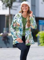 Jacke mit fester Kapuze 