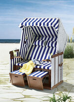 Maritimer Strandkorb 