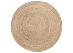 &laquo;Jute&raquo; Teppich, handgeflochten  
