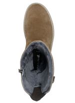 Waldl&auml;ufer, gef&uuml;tterte Damen-Stiefel, Winterschuhe, Weite H, mit Lammfell 