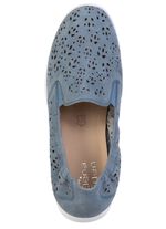 ELENA EDEN, sommerliche Damen-Slipper, Weite G, mit herausnehmbarem Fussbett JEANS