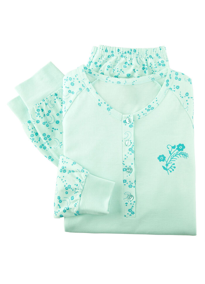 Zweierpack Schlafanzüge mit Bündchenabschlüssen  