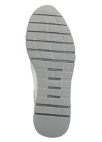 ELENA EDEN, sportliche Damen-Sneaker, Weite H, mit herausnehmbarem Fussbett WEISS