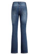 Jeans mit leicht ausgestellter Beinweite 