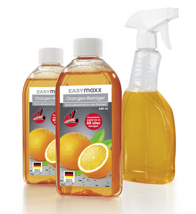 Orangenreiniger-Set mit gratis Abfluss-Sticks 
