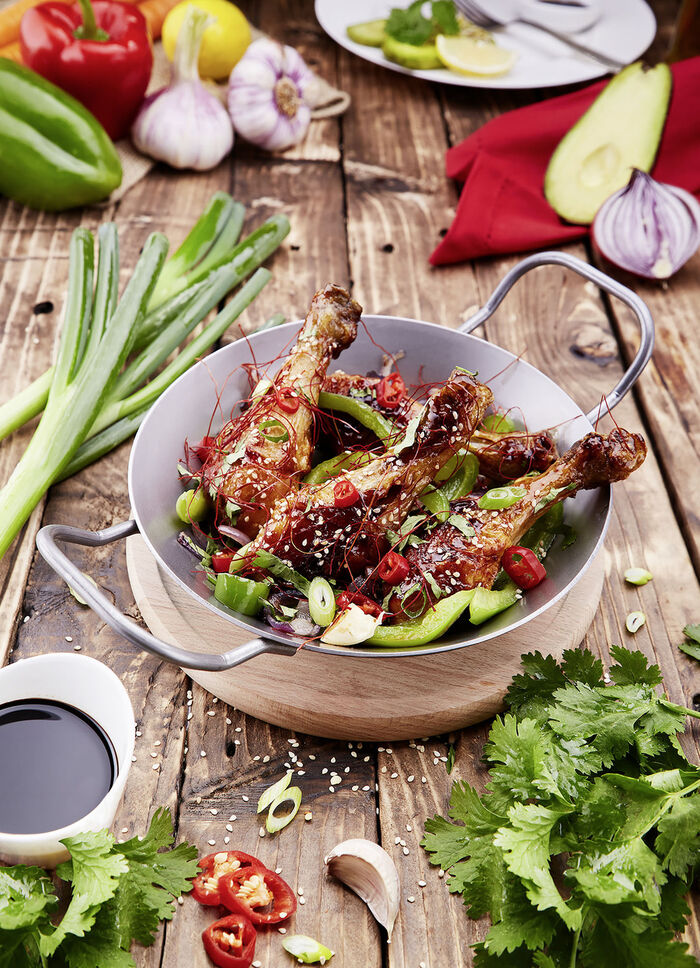 Schlemmerpf&auml;nnchen aus Eisen EDELSTAHL