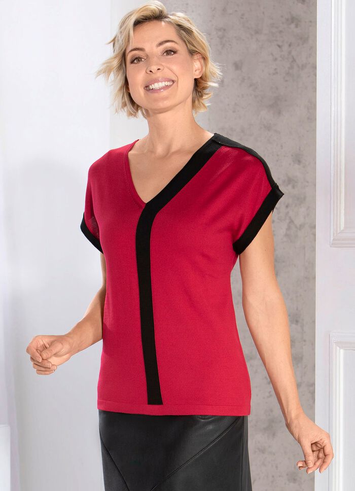 Pulli in weich fliessender Qualit&auml;t 