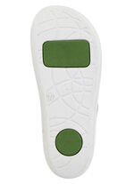 Mubb Clog aus perforiertem Nappaleder WEISS