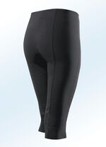 Bermudas mit angeschnittenem Bund SCHWARZ