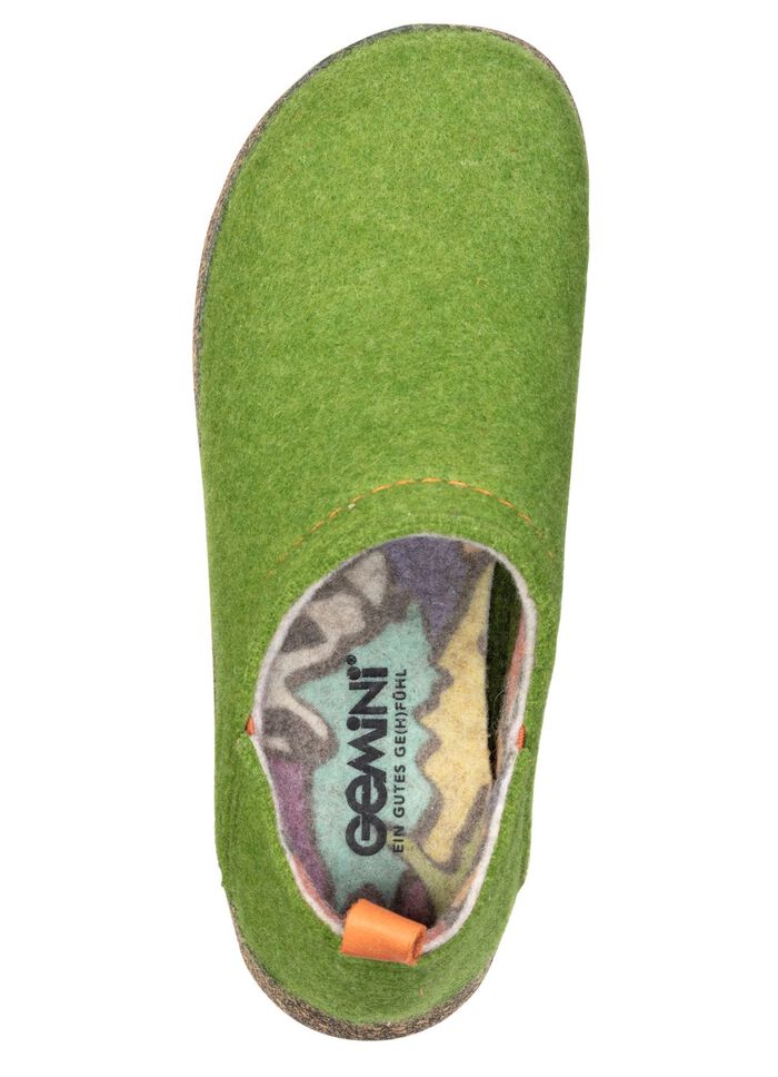 Gemini, komfortable Damen-Hausschuhe, Weite G, mit herausnehmbarem Fussbett 
