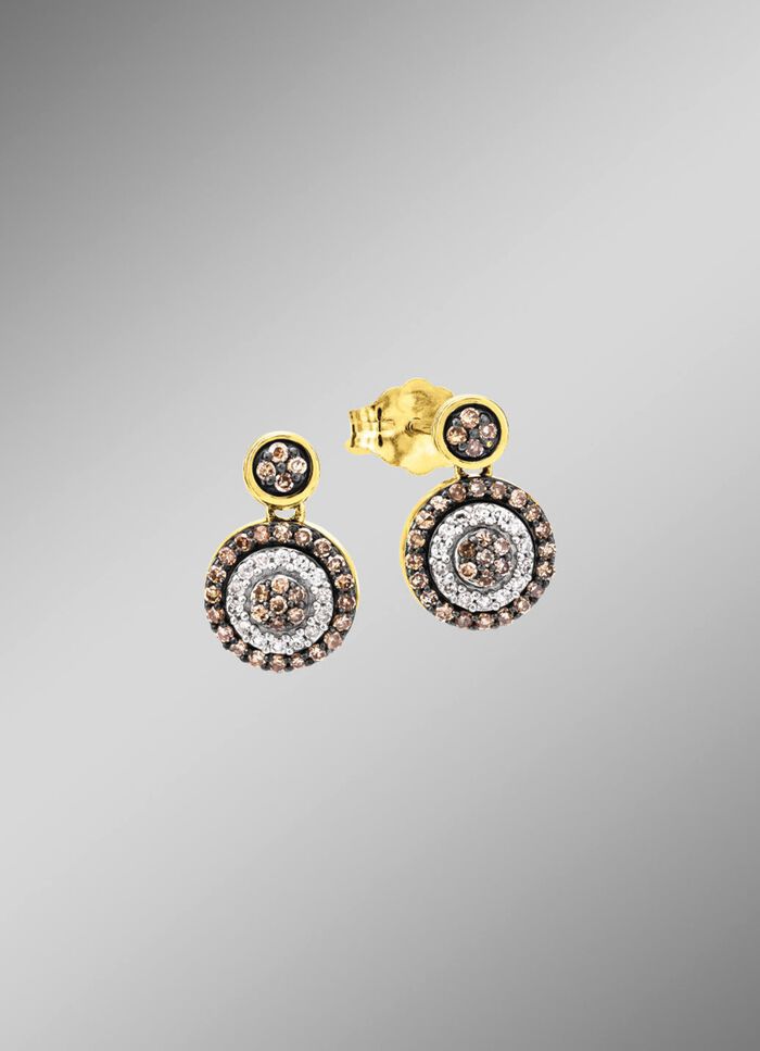 Ohrstecker mit Diamanten 