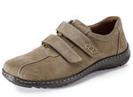 Waldläufer, bequeme Herren-Slipper, Weite H, mit herausnehmbarem Fussbett TABAKBRAUN