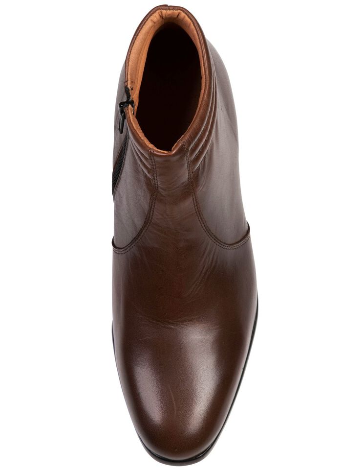 GINO GALANTE, elegante Herren-Stiefeletten, mit Reissverschluss 