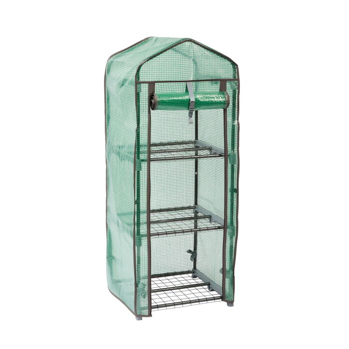 Gew&auml;chshaus "GroZone" mit stabilem Stahlrahmen 