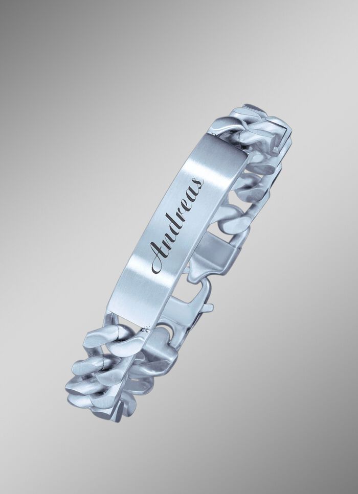 Vollmassives Herren-Armband 
