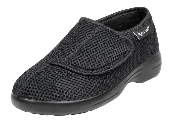 Klett-Halbschuh für Damen und Herren SCHWARZ