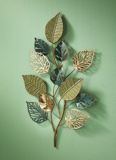 Wanddekoration aus robustem Metall 