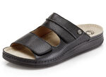 Mubb Pantolette mit flotter Biesenzier SCHWARZ