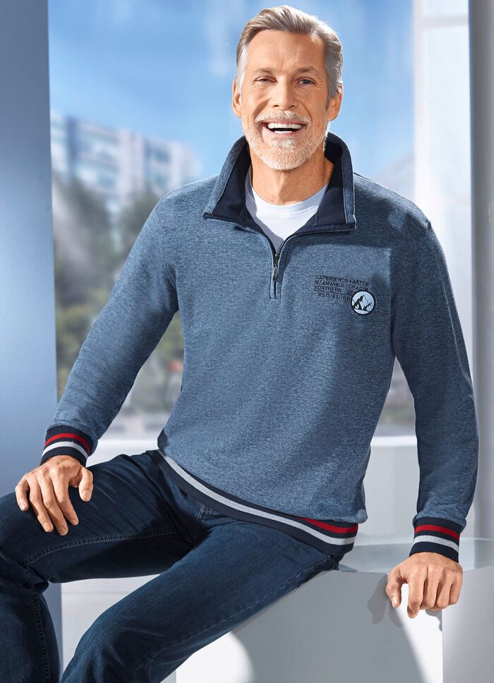 Troyer mit Druck im Vorderteil 