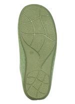 Warme Damen-Hausschuhe, mit Wolle GR&Uuml;N