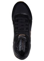 SKECHERS, sportliche Damen-Sneaker, aus Leder, Synthetik und Mesh 