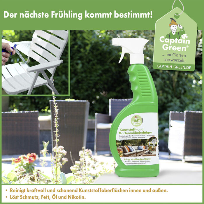 Captain Green Kunststoff- und Gartenmöbelreiniger 