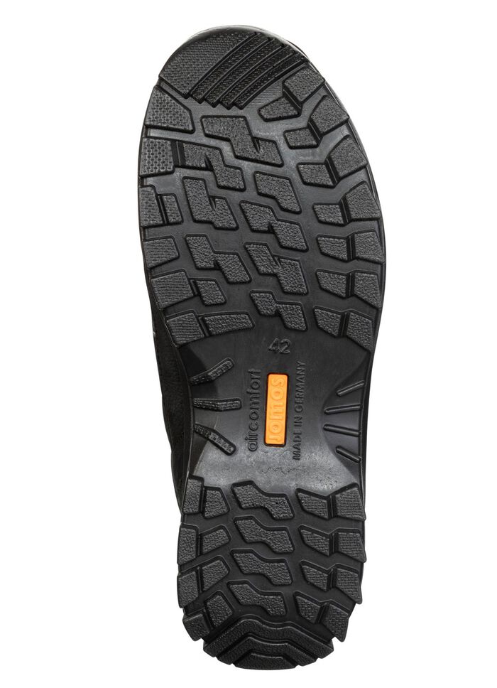 Atmungsaktive Herren-Boots, Weite K, mit herausnehmbarem Fussbett SCHWARZ-NACHTBLAU