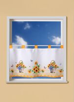 Kurzvorhang mit Schlaufen 